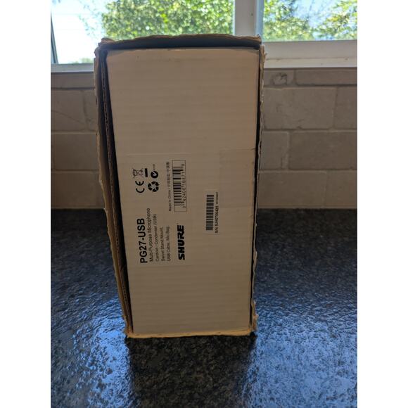 Shure PG27-USB Multi-Purpose Condenser Microphone in box w/Cable Stand Mount - Picture 4 of 11